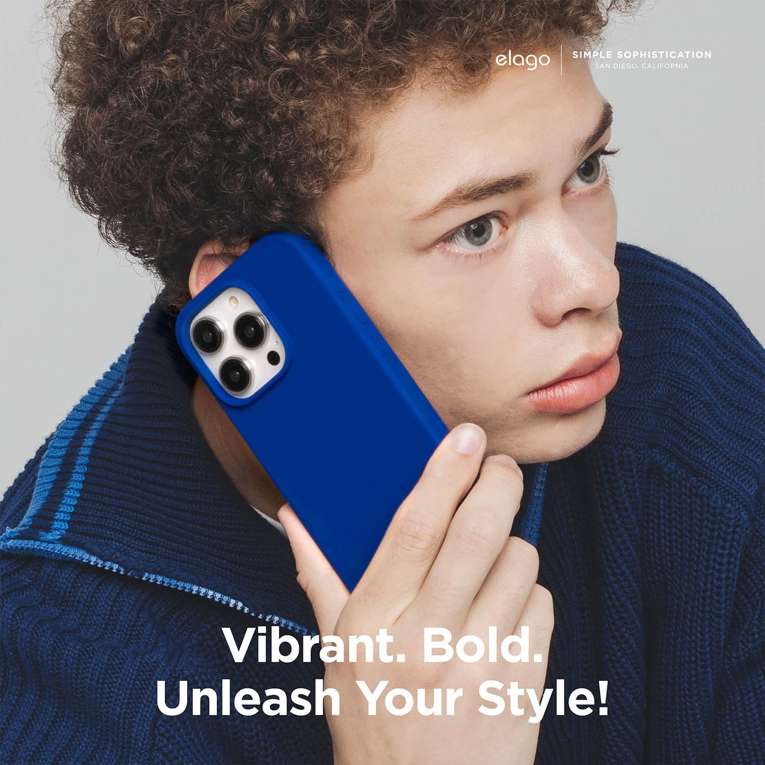 elago Compatible con iPhone 15 Pro Max, funda de silicona líquida, funda protectora de cuerpo completo, a prueba de golpes, funda delgada para