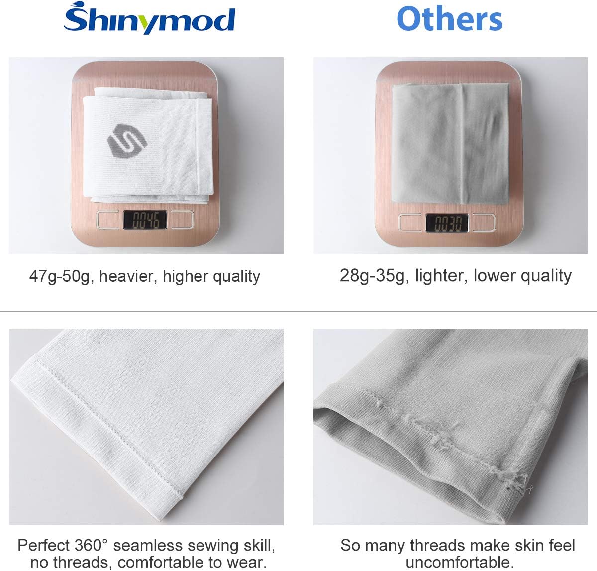 SHINYMOD 2019 – Mangas de enfriamiento para el sol, 1 par, 3 pares, 6 pares, protección UV, protección UV, mangas de tatuaje, para hombres, mujeres,