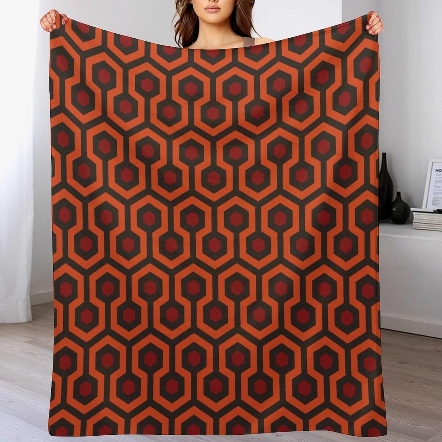 Manta  The Shining Overlook – Manta de franela suave para cama y sofá (70 x 80 pulgadas)