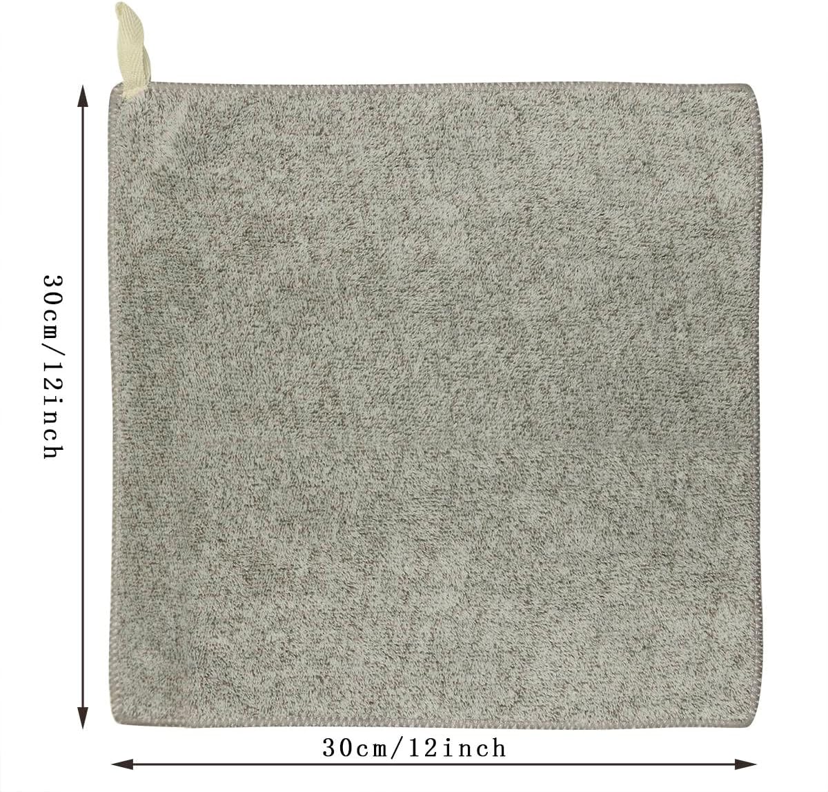 Paños faciales de microfibra para cara, ojos, labios de secado rápido, reutilizables, ultra suaves, paños desmaquillantes para baño, 12 x 12