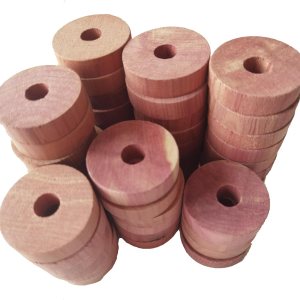 Juego de 48 anillos de cedro, 100% madera de cedro rojo aromático natural, adecuado para armario, zapatero, armario de cocina, armario, zapatos y Juego de 48 anillos de cedro, 100% madera de cedro rojo aromático natural, adecuado para armario, zapatero, armario de cocina, armario, zapatos y