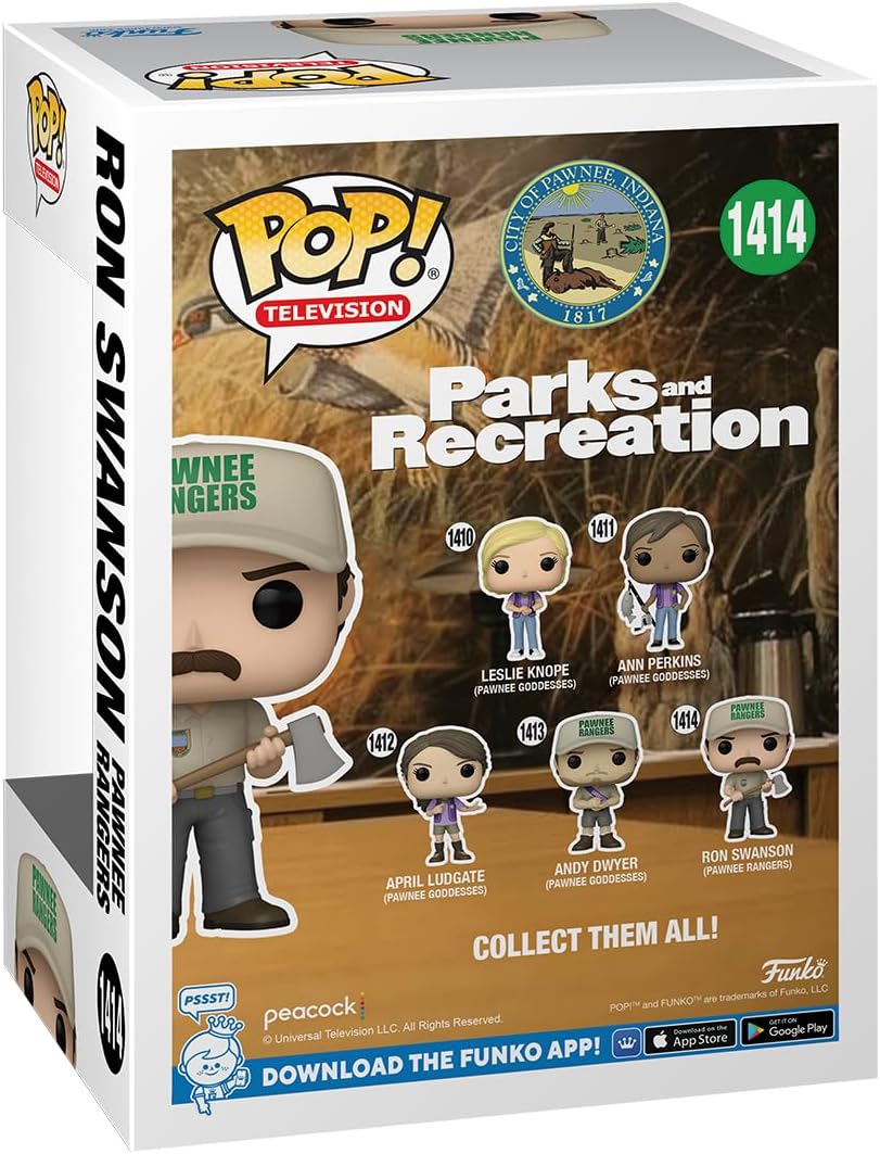 Funko Pop! TV Parques y Recreación – Ron Swanson Pawnee Goddesses