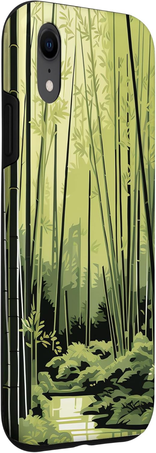 iPhone XR Bamboo Radiance Nature’s Brilliance in Chromatic Hues Case