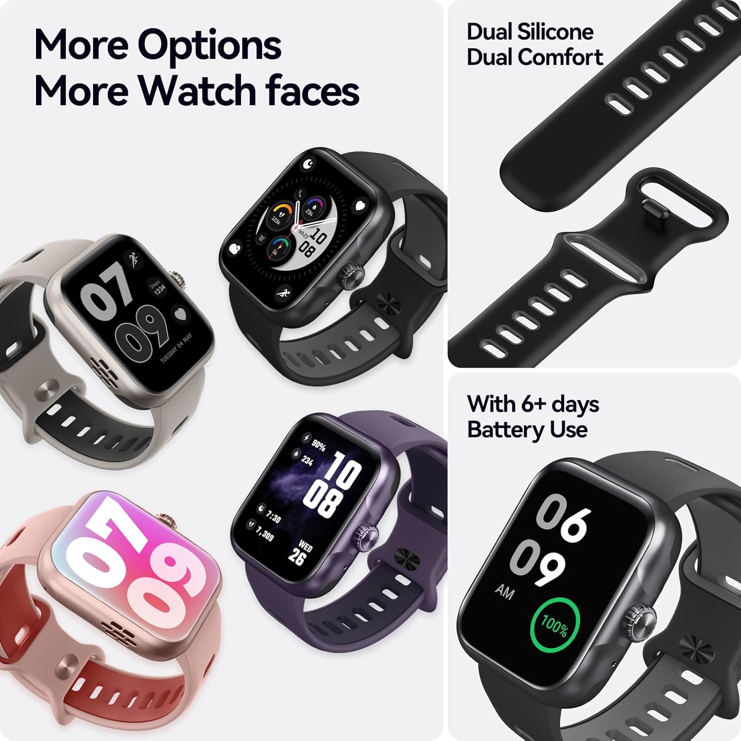 Reloj inteligente Ultra para hombres y mujeres, pantalla AMOLED de 1.78 pulgadas, rastreador de actividad y relojes inteligentes, GPS Fitness Traker