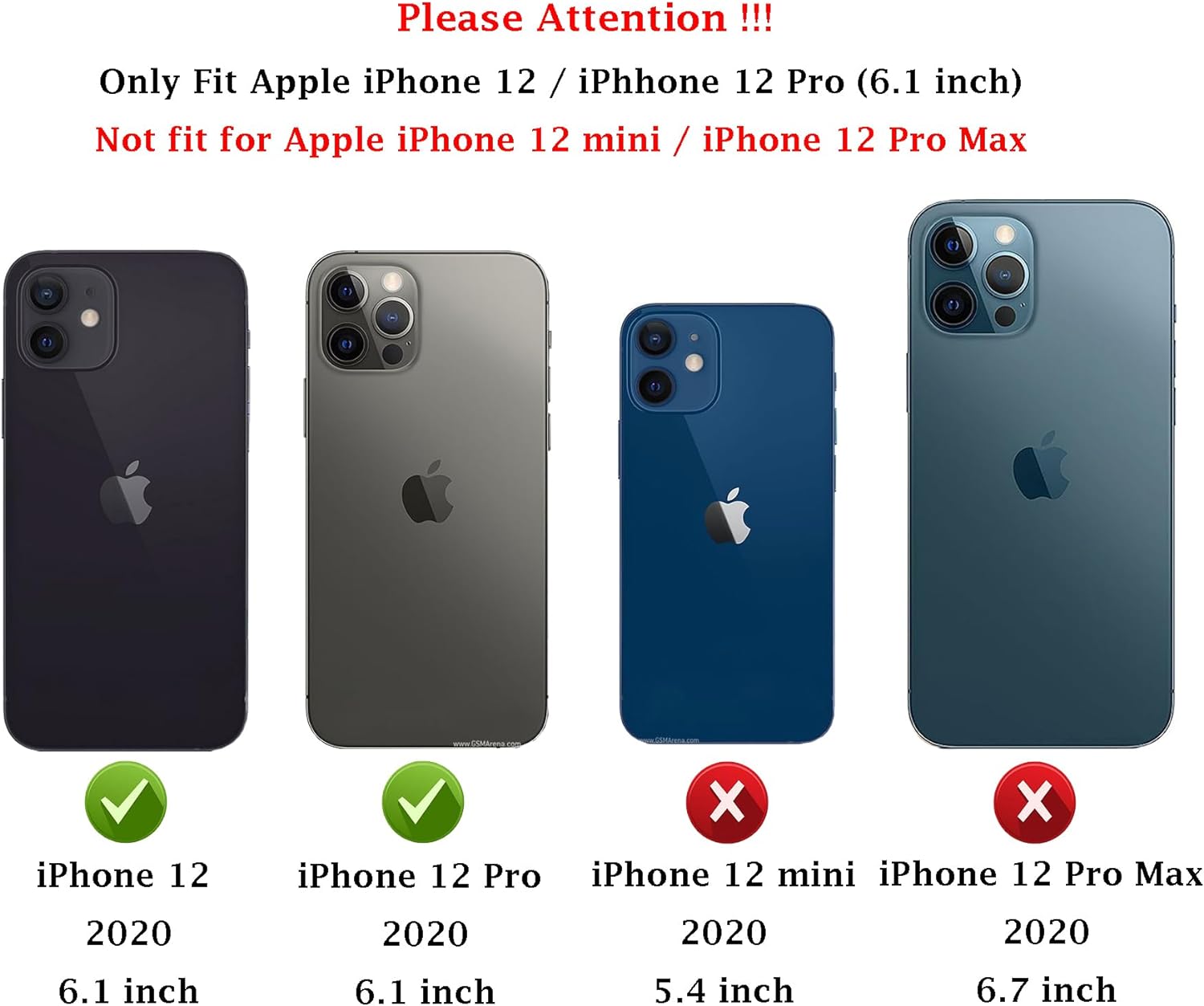 Funda para iPhone 12  iPhone 12 PRO funda protectora de doble capa resistente para teléfono celular, a prueba de golpes, resistente, con protector