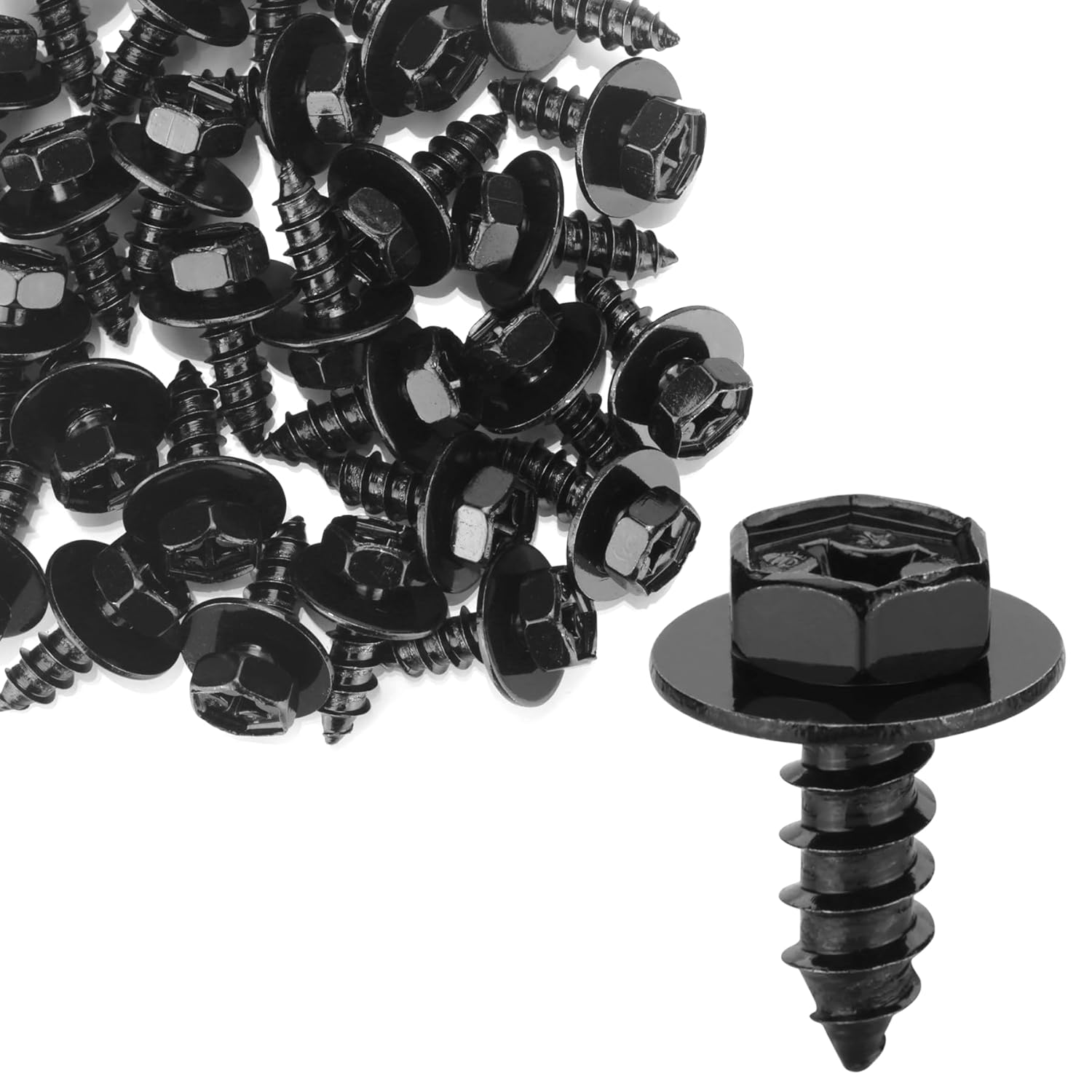 Juego de 30 tornillos para guardabarros delanteros, sustituye a 90159-60498, compatible con Lexus Toyota, Lexus, Tacoma, Prius, Corolla Tundra