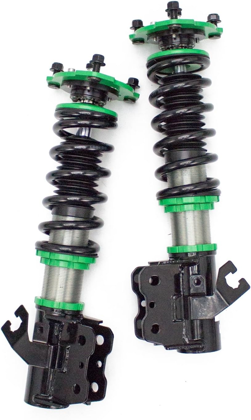 Rev9 R9-HS2-006 compatible con Nissan 240SX (S13) 1989-94 Hyper-Street II Kit de coilover con ajuste de fuerza de amortiguación de 32 vías, ajuste