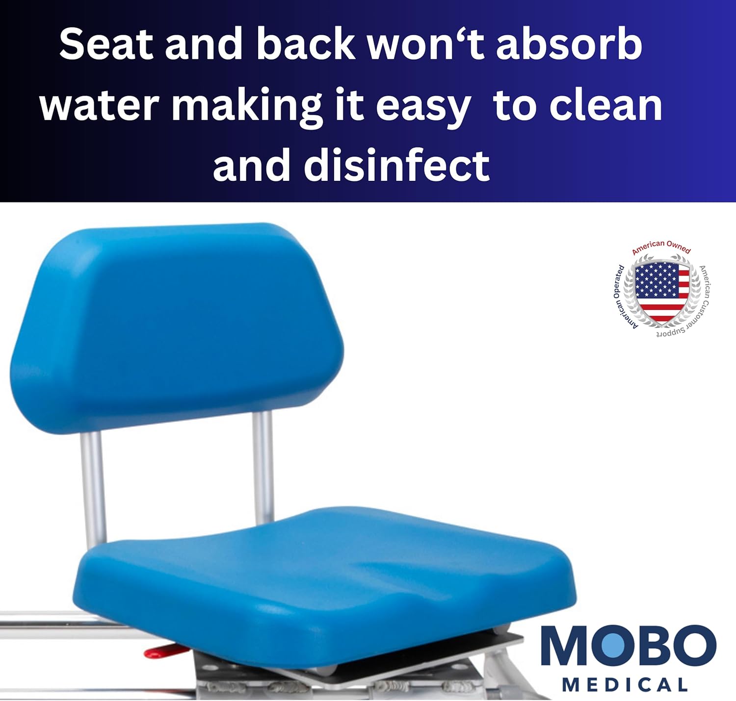 Silla de ducha deslizante con altura ajustable y mecanismo de bloqueo, asiento cómodo para agua, capacidad de peso de 330 libras