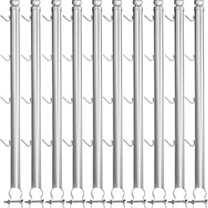 YXJSTO Paquete de 10 extensiones de brazo de alambre de púas para valla de eslabones de cadena, brazo extendido de alambre de púas de 25 pulgadas YXJSTO Paquete de 10 extensiones de brazo de alambre de púas para valla de eslabones de cadena, brazo extendido de alambre de púas de 25 pulgadas