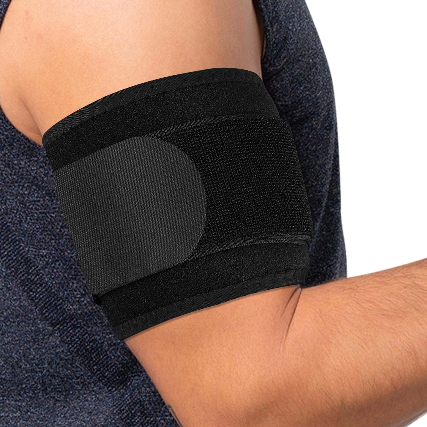 supregear Soporte de compresión para tendinitis y tríceps, manga de compresión para tríceps para aliviar el dolor y tensiones musculares, soporte de