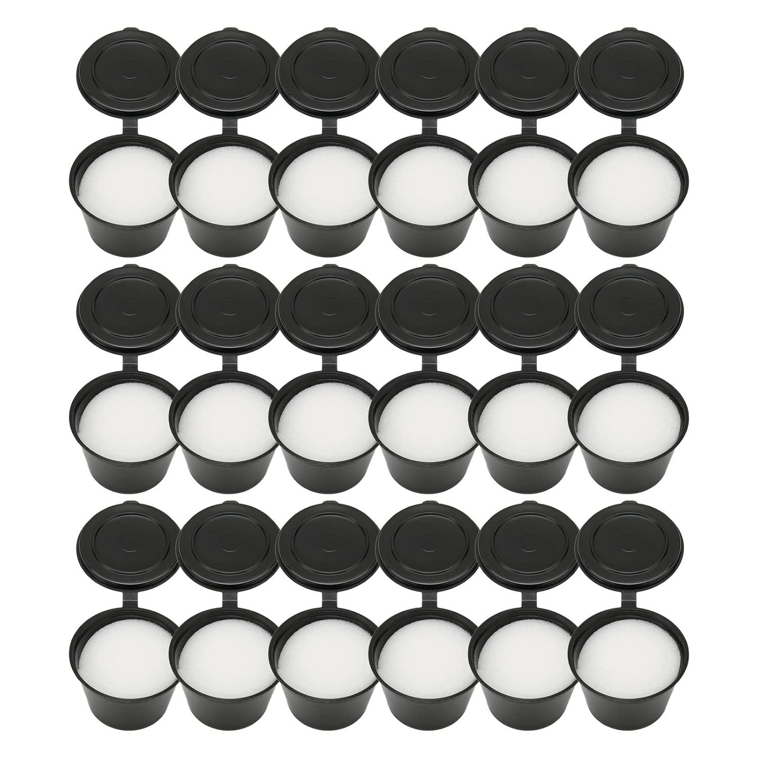 Sonew 18PCS desechables tatuaje aguja inmersión limpieza tazas, cartucho profesional de espuma de inmersión taza de limpieza tatuaje suministros