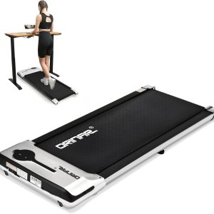 Caminadora para debajo del escritorio, almohadilla para caminar con control remoto, 2.5 HP portátil para caminar y trotar para oficina en casa, Caminadora para debajo del escritorio, almohadilla para caminar con control remoto, 2.5 HP portátil para caminar y trotar para oficina en casa,