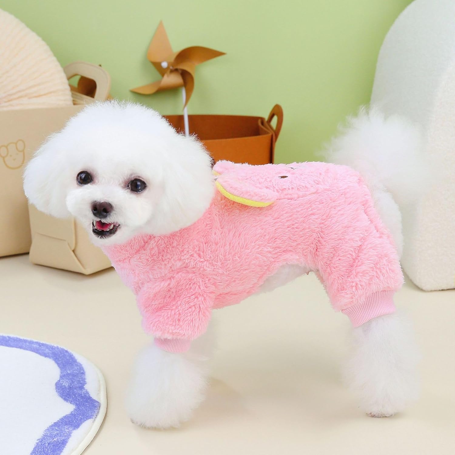 Suéter para perro, ropa para mascotas, overol de invierno para cachorros, ropa para perros pequeños, pijama de algodón para perros chihuahua,