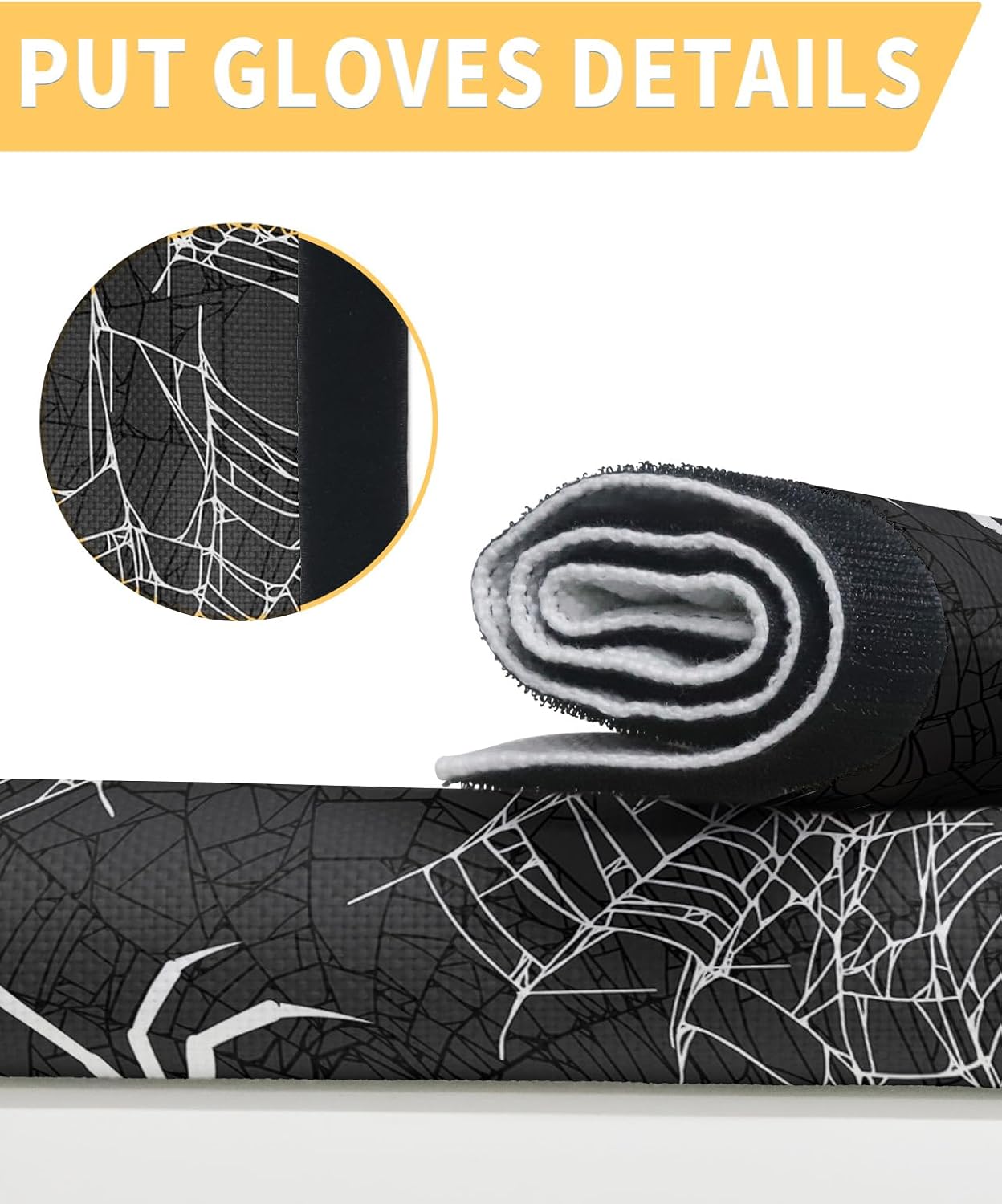 Juego de 2 fundas para manijas de puerta de refrigerador de Halloween para lavavajillas, microondas, horno, nevera, estufa, electrodomésticos,