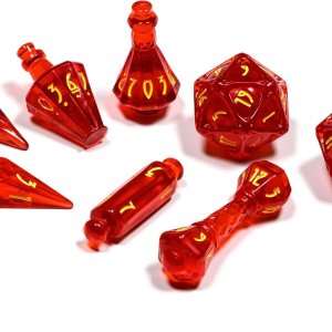 PolyHero Juego de 8 dados Wizard (Dragonfire) PolyHero Juego de 8 dados Wizard (Dragonfire)