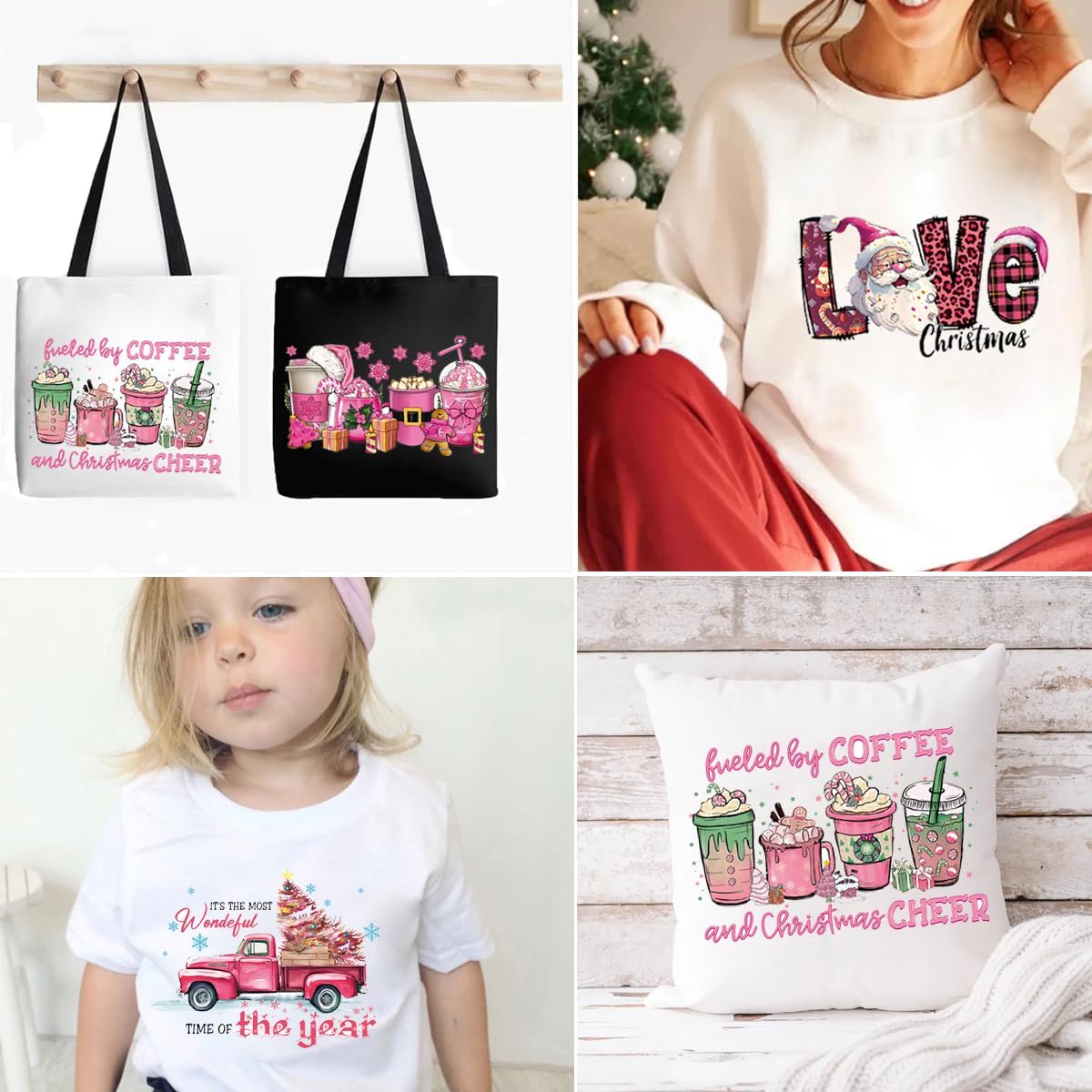 Adhesivos termoadhesivos navideños para ropa, calcomanías para planchar de Navidad, diseño de copos de nieve, diseño de invierno, calcomanías de