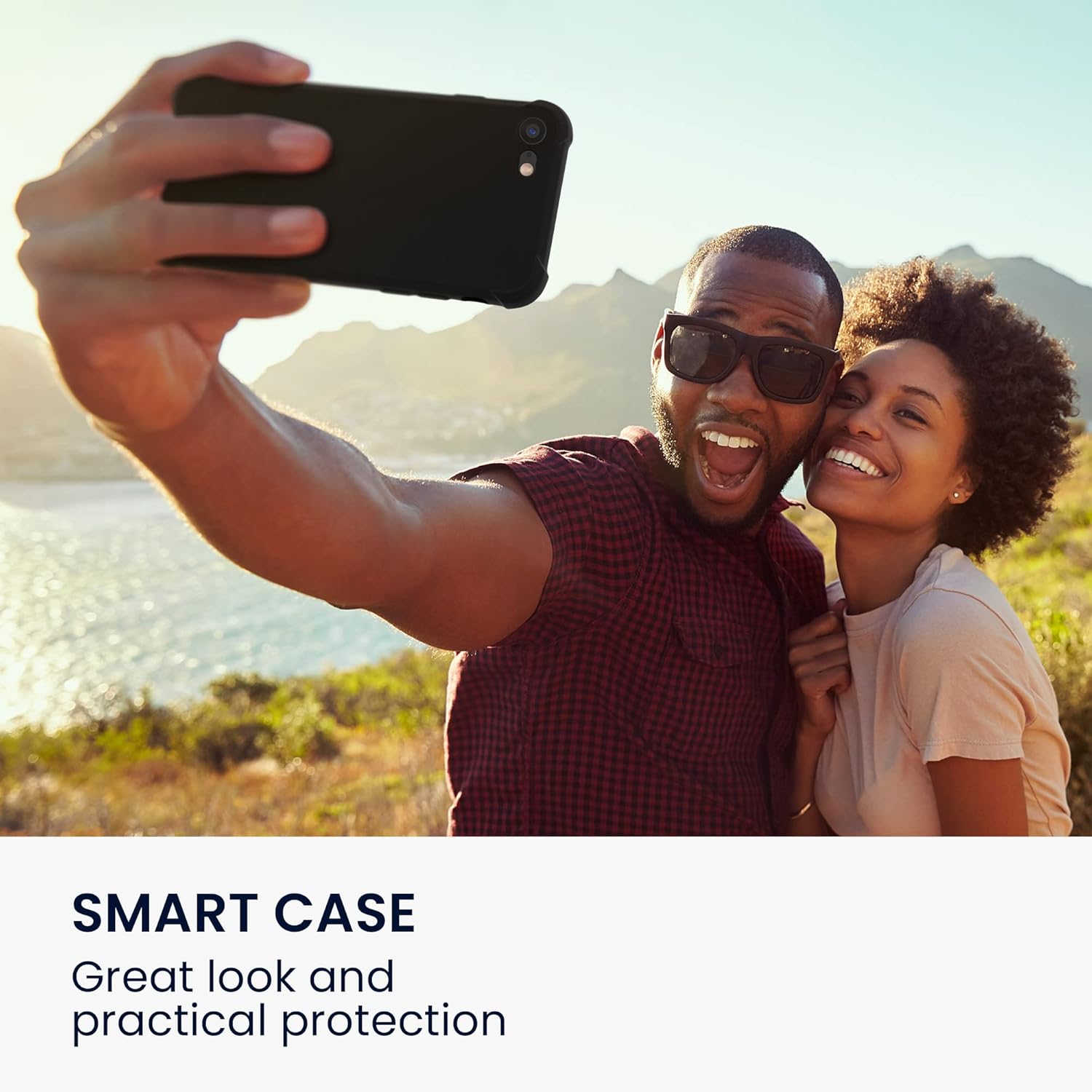 kwmobile Funda compatible con Apple iPhone SE (2022)  iPhone SE (2020)  iPhone 8  iPhone 7 – Funda de TPU suave con protección para cámara, color