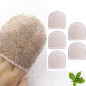 BS-MALL Esponjas faciales de cáscara de nuez, esponjas para limpiar la cara, elimina la suciedad profunda y la almohadilla removedor de maquillaje BS-MALL Esponjas faciales de cáscara de nuez, esponjas para limpiar la cara, elimina la suciedad profunda y la almohadilla removedor de maquillaje