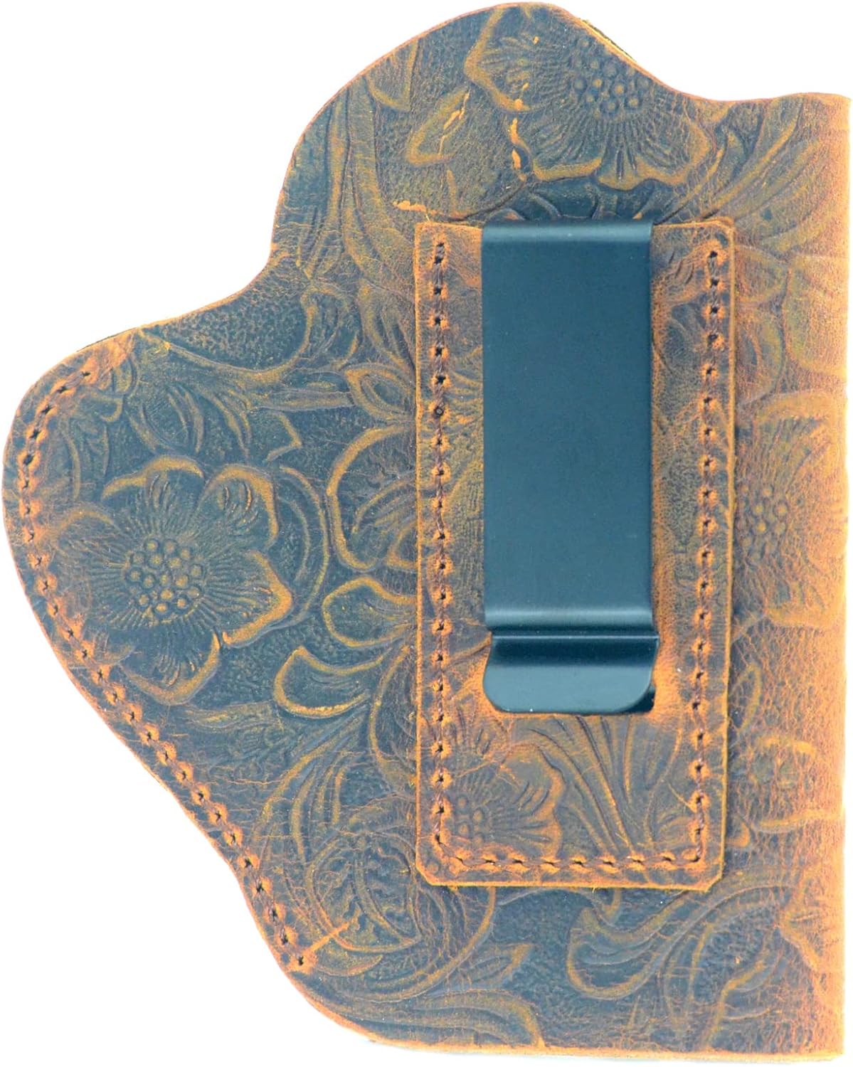 JJNUSA Funda de cuero IWB, funda de cuero genuino para pistola Glock 19 42 43X, Ruger LCP LC9S Security 9 Max 9, Taurus G2 G2C G3C GX4, Springfield