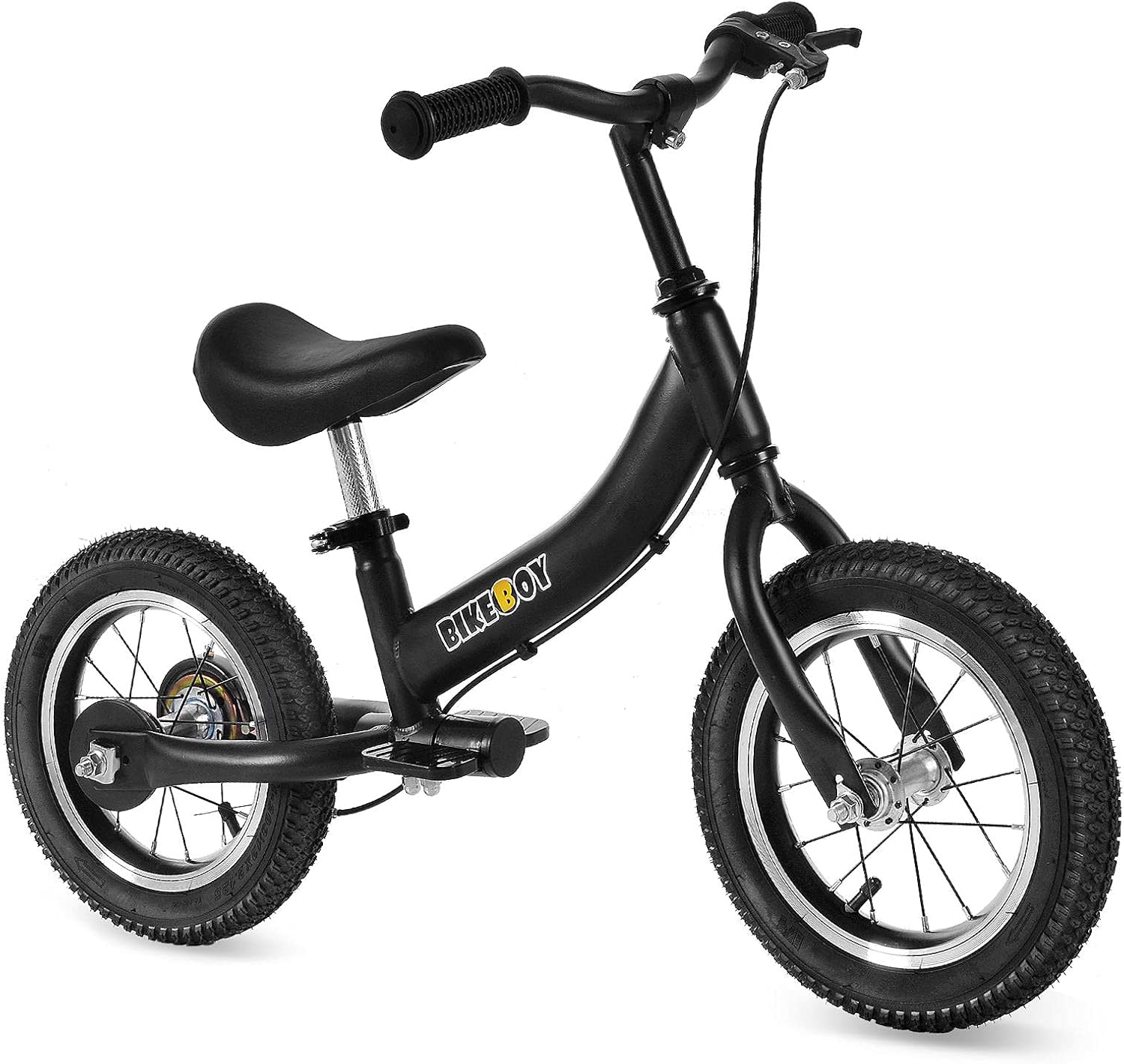 bikeboy Bicicleta de equilibrio 2 en 1, el doble uso de una bicicleta de equilibrio para niños y bicicleta para niños pequeños, para 2 3 4 5 6 7