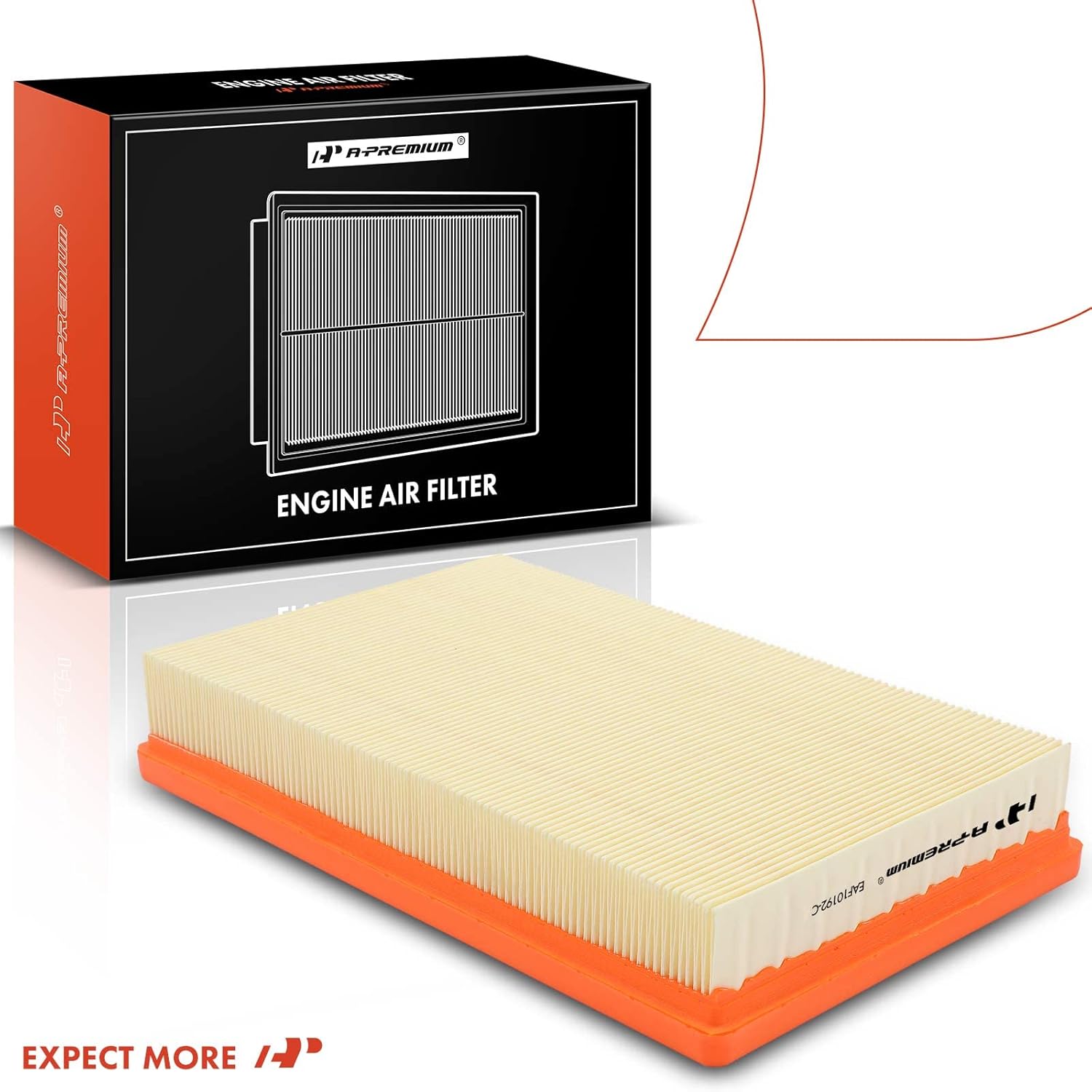 A-Premium Filtro de aire de motor compatible con Chrysler PT Cruiser 2006 2007 2008 2009 2010, panel flexible, repuesto # 4891691AA