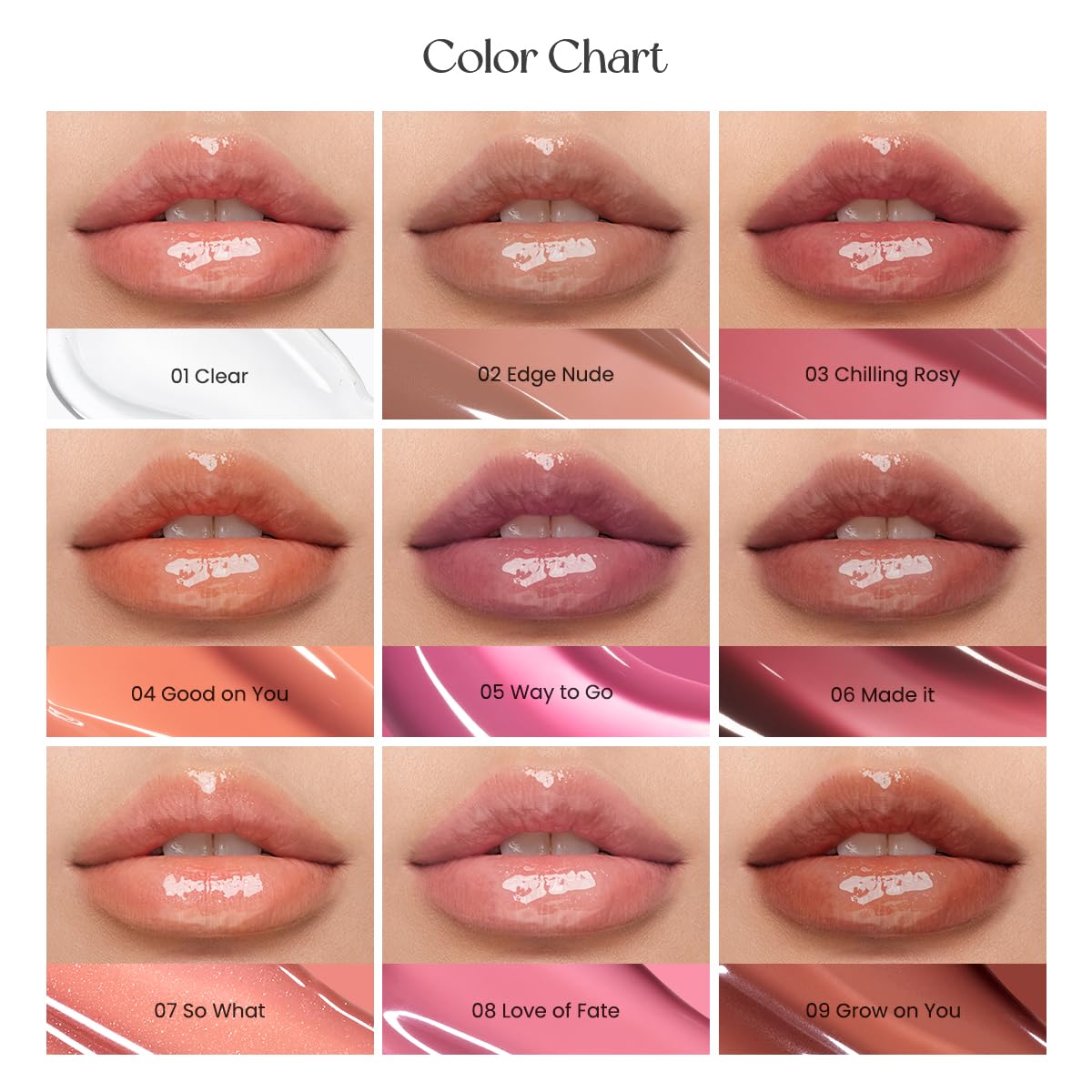 Peripera Ink Glasting Lip Gloss  Antiadherente, alto brillo, varita 4XL para una fácil aplicación, labios cómodos, regordetes, de aspecto más