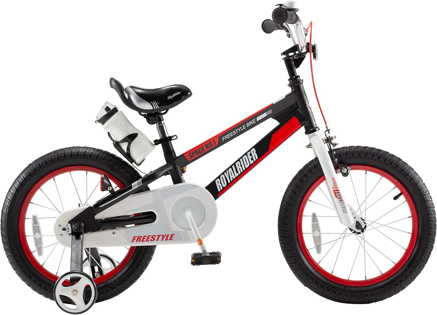 Royalbaby Freestyle – Bicicleta infantil con 2 frenos de mano, 12, 14, 16, 18, 20 pulgadas, para niños y niñas de 3 a 12 años