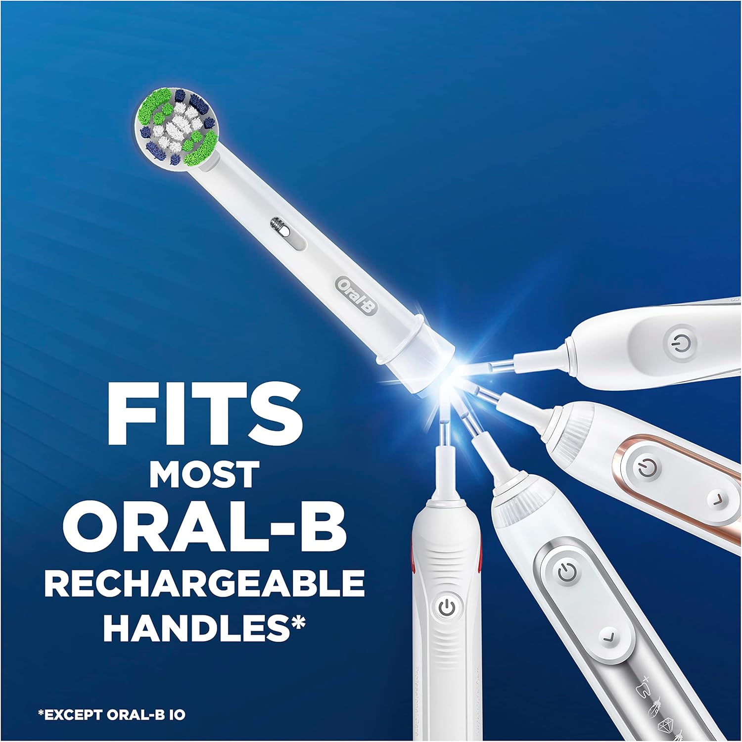Braun Oral-B Precision Clean Cabezales de cepillo de dientes (paquete de 5, servido en todos los cepillos giratorios Oral-B