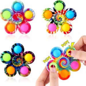 Fidget Spinner Paquete de 4 juguetes sensoriales para niños y adultos, Fidget Spinners Ansiedad Alivio del estrés, TDAH Autismo Productos para niñas Fidget Spinner Paquete de 4 juguetes sensoriales para niños y adultos, Fidget Spinners Ansiedad Alivio del estrés, TDAH Autismo Productos para niñas