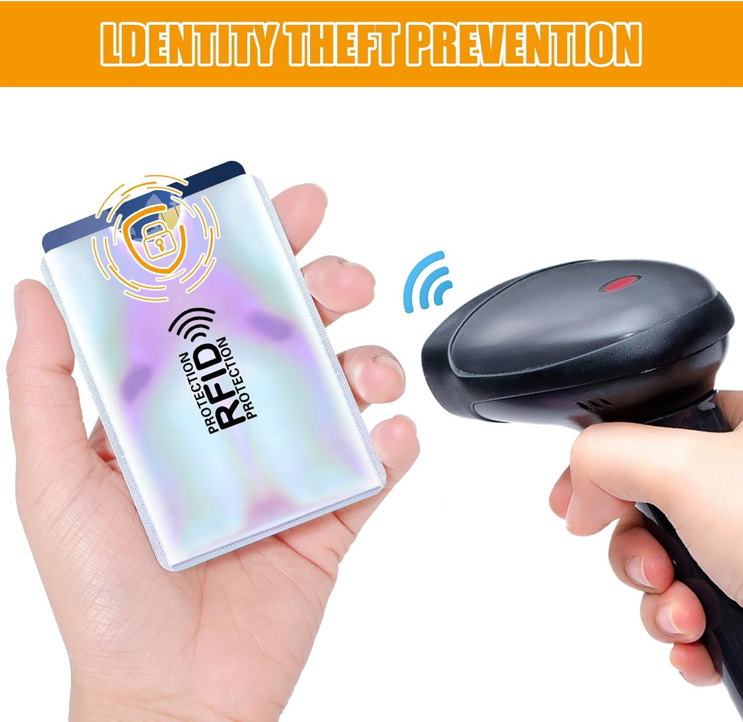 Colorido portatarjetas RFID, mangas de bloqueo RFID, fundas para tarjetas de crédito, juego de fundas RFID para tarjetas de identidad para mujeres y
