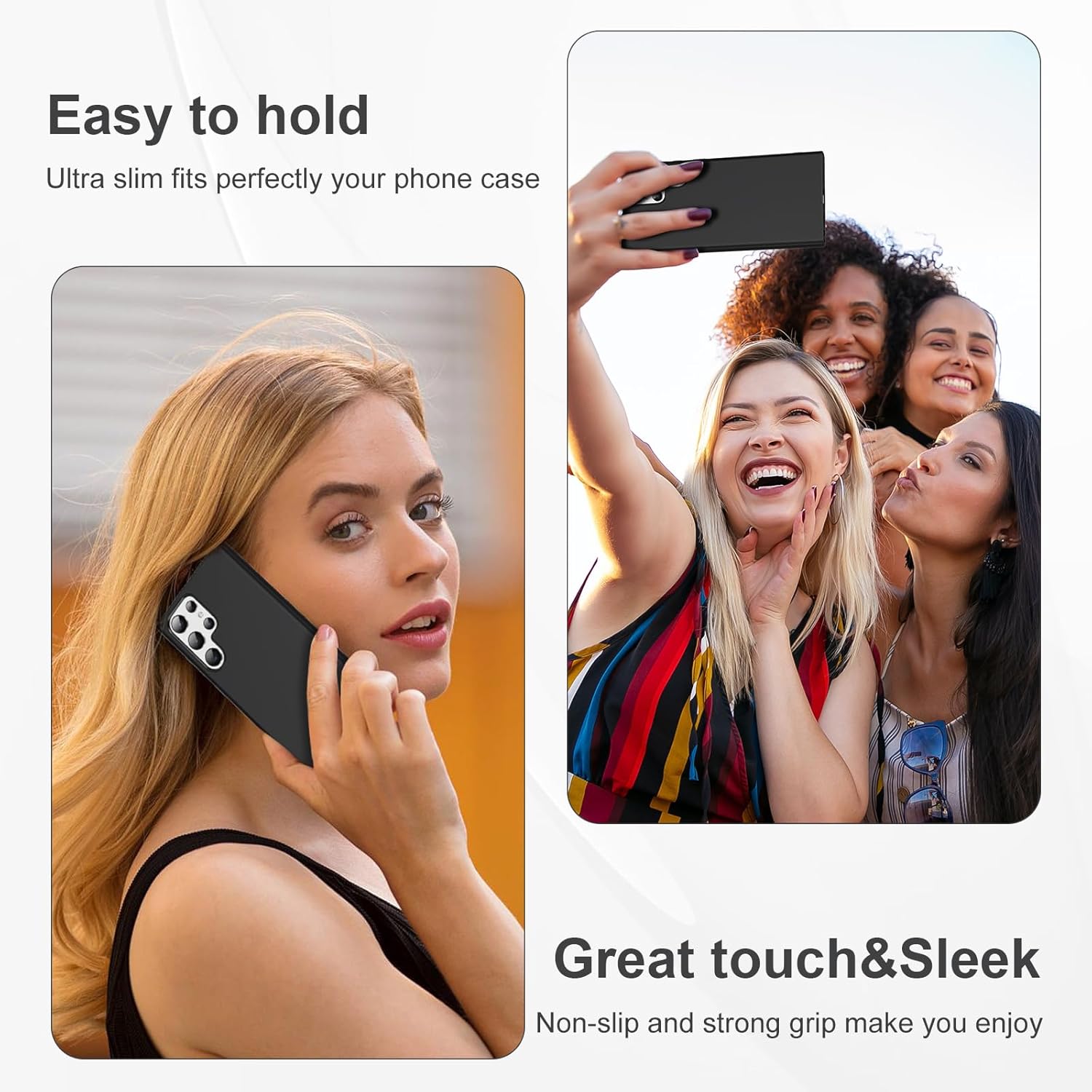 HikerClub Funda para Galaxy S21 Ultra 5G de 6.8 pulgadas compatible con cargador Mag-Safe, funda ultradelgada de silicona líquida a prueba de golpes