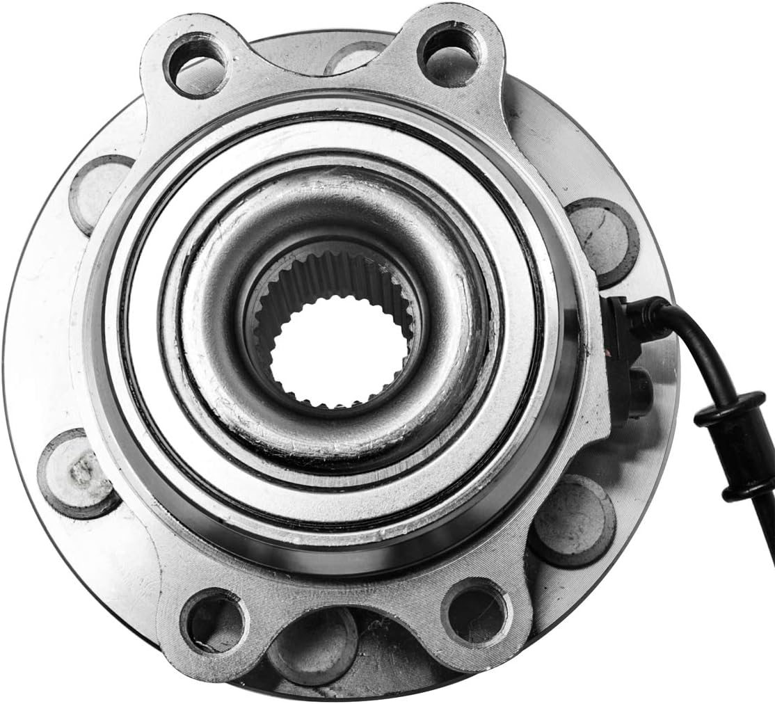 Buje de rueda delantera y conjunto de cojinetes izquierdo o derecho compatible con Nissan Xterra Frontier Pathfinder Suzuki Equator AUQDD 515065 x2