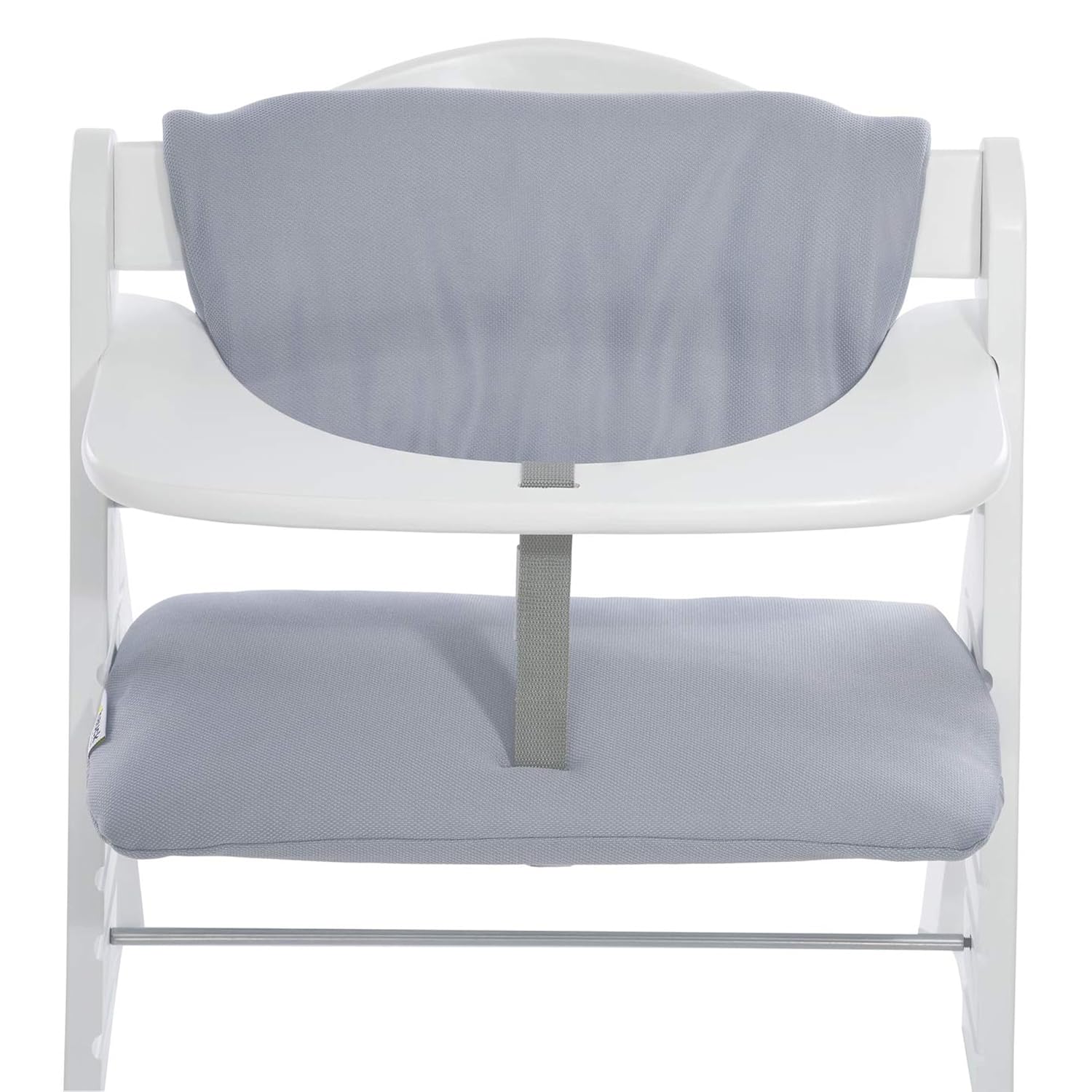 hauck Bandeja de comida para silla alta para silla alta alfa y beta con almohadilla de cojín, bandeja para silla de bebé con soporte para tazas,