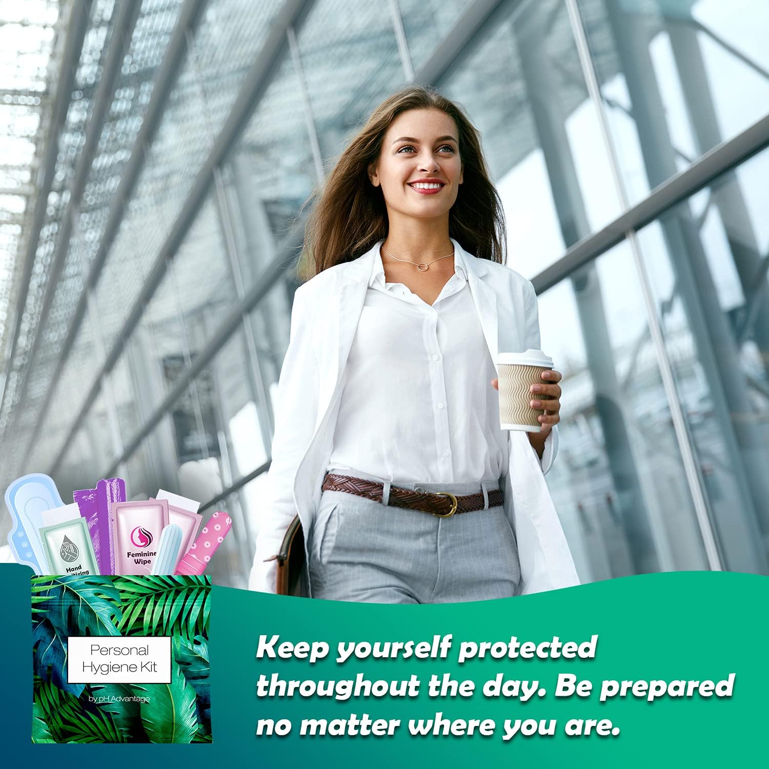 Kit menstrual todo en uno  Comodidad sobre la marcha  Paquete de kit de período único para viajes, preadolescentes y adolescentes  Productos de
