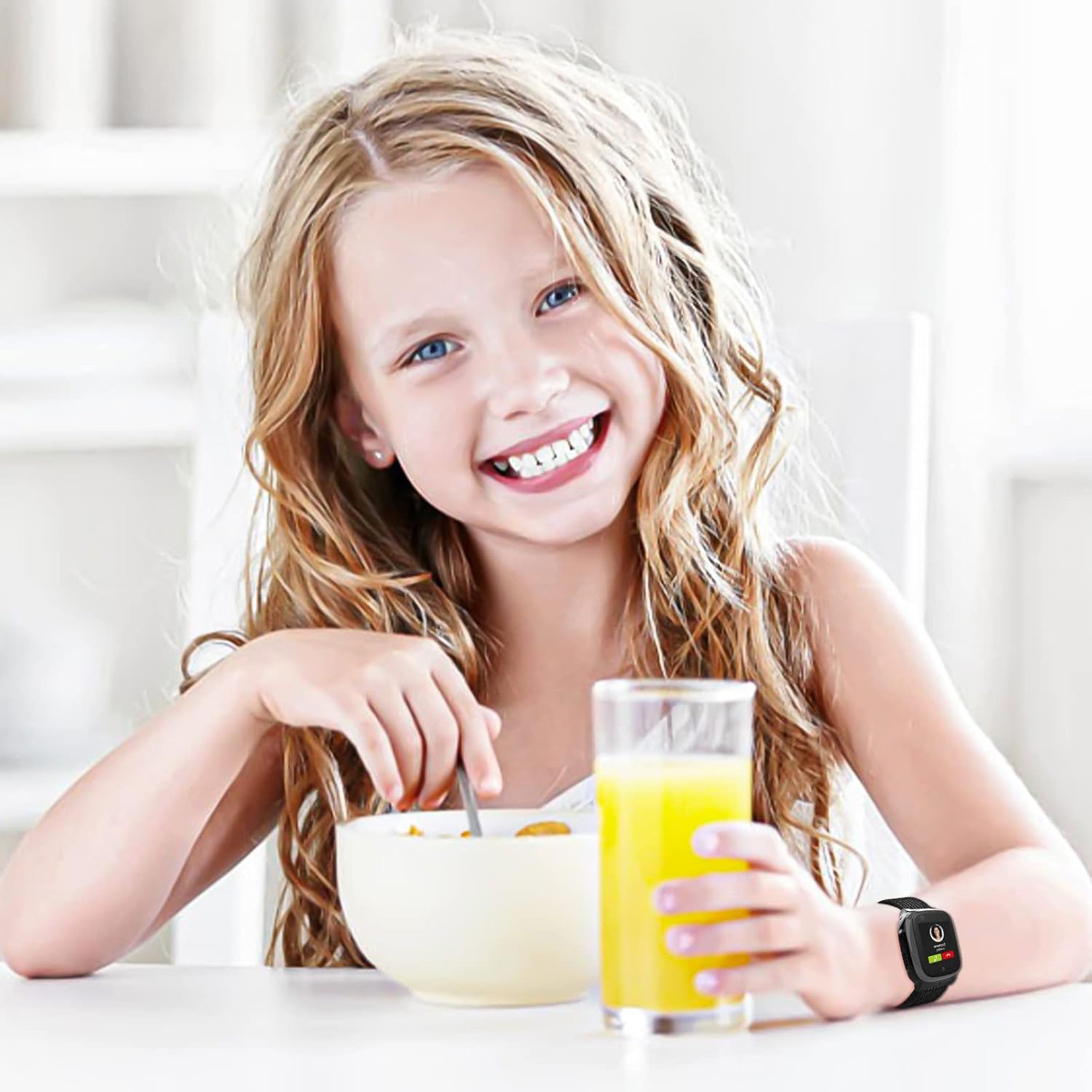 Correa de nailon de repuesto para niños compatible con Xplora X5  XGO 2XGO 3, correas de reloj de velcro diseñadas especialmente para niños y niñas,