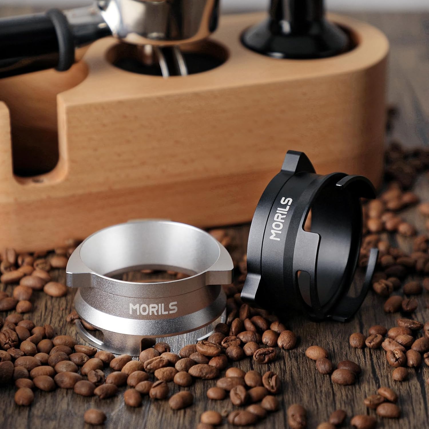 Embudo dosificador de 2.126 in para Breville, MORILS – Embudo dosificador de espresso de 2.126 in dedicado compatible con portafiltros Breville