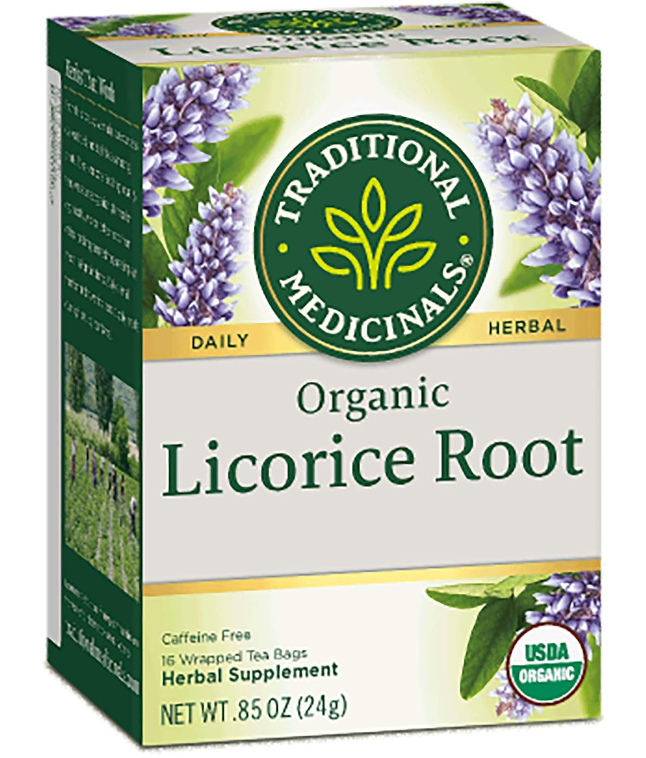 Té orgánico de raíz de regaliz – 16 bolsas