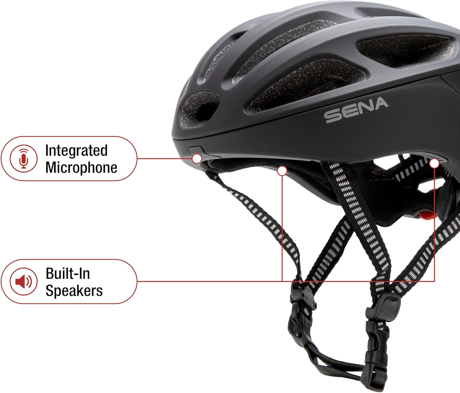 Sena Casco de ciclismo R1  R1 EVO Smart Communications