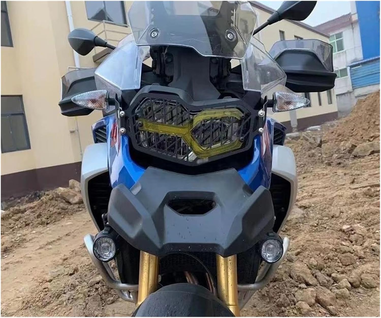 ORSQU Protector de faros delanteros, cubierta protectora de luz de cabeza, rejilla para motocicleta BM-&W F750GS F750 GS 850 F850GS Adventure 2018