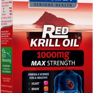Aceite de krill rojo 1000 mg de doble fuerza 30 cápsulas Aceite de krill rojo 1000 mg de doble fuerza 30 cápsulas
