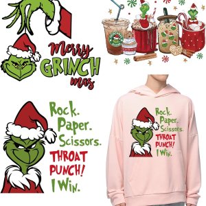 Parches para planchar de Navidad, 3 hojas de calcomanías de transferencia de calor de Navidad, bonito diseño de Navidad, apliques de vinilo para Parches para planchar de Navidad, 3 hojas de calcomanías de transferencia de calor de Navidad, bonito diseño de Navidad, apliques de vinilo para