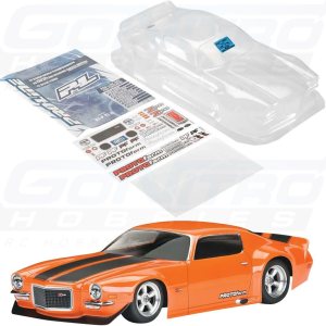 Proline Power PROTOform 1971 Chevrolet Camaro Z28 Cuerpo Transparente Clase VTA PRM155240 Carrocerías Alas y calcomanías Proline Power PROTOform 1971 Chevrolet Camaro Z28 Cuerpo Transparente Clase VTA PRM155240 Carrocerías Alas y calcomanías