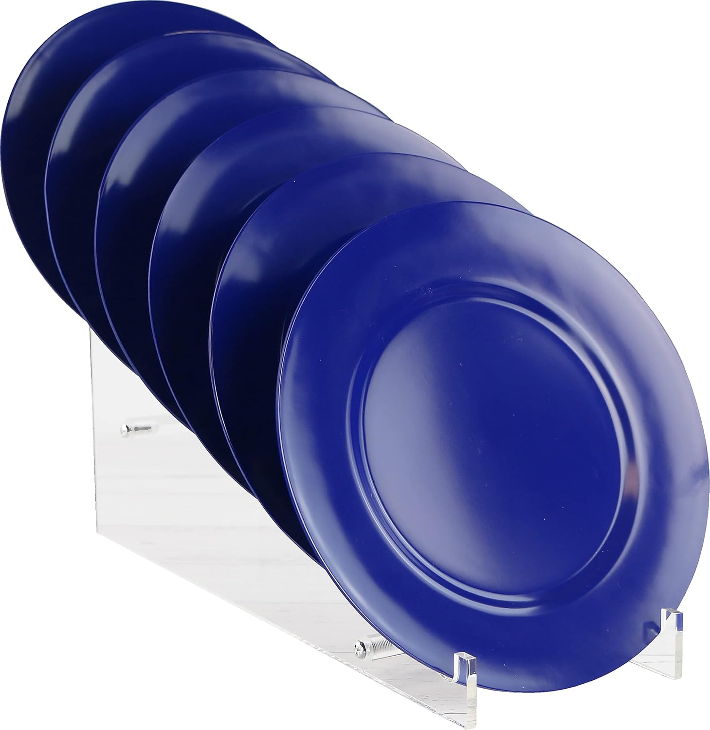 Reston Lloyd Calypso Basics – Plato de ensalada de melamina, juego de 6, color índigo