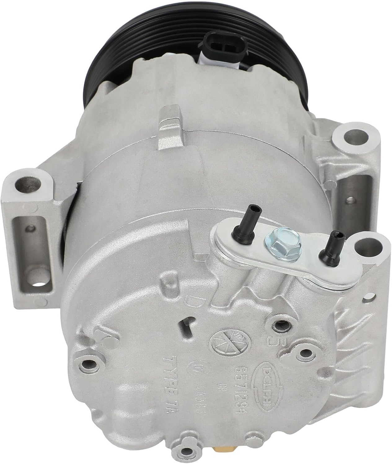 cciyu Compresor de CA para 2004-2006 apto para Chevrolet Malibu 3.5L 2005-2006 apto para Pontiac G6 3.5L reemplaza CO 21520C AC compresor para