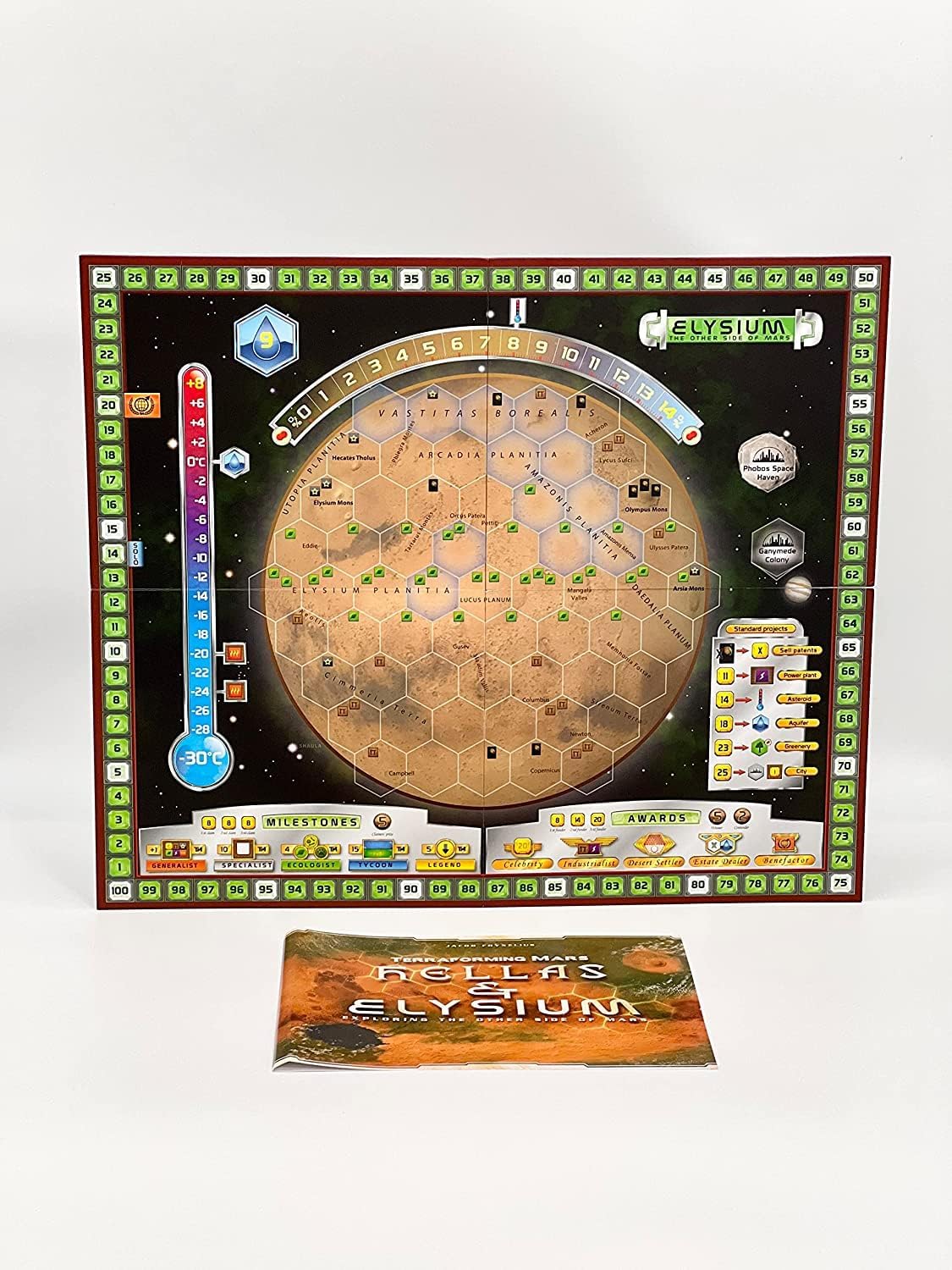 Stronghold Games Terraforming Hellas & Elysium the Other Side of Mars Expansión Juego de mesa