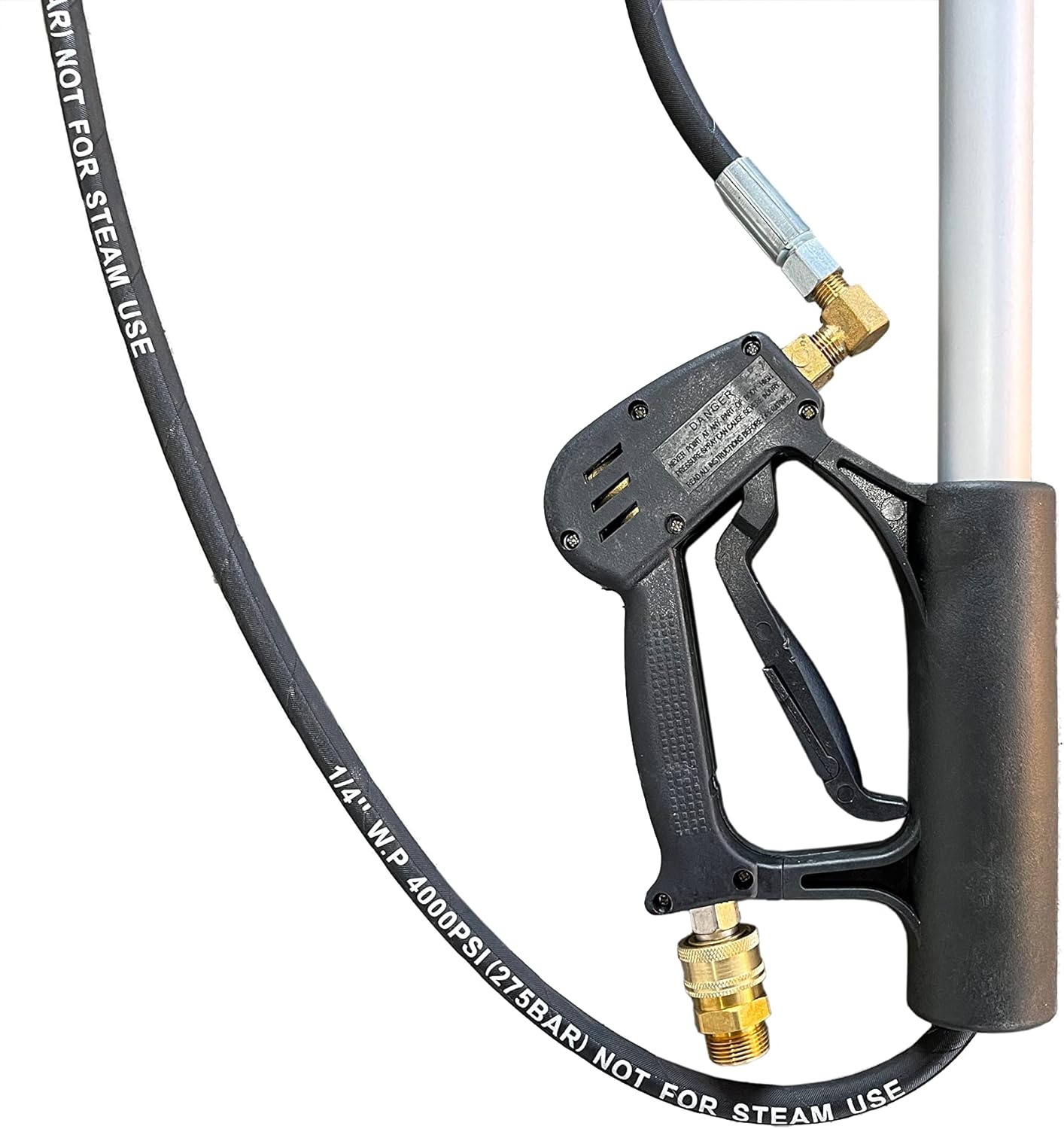AR Annovi Reverberi, ARTEL-18C – Lanza telescópica para lavadora a presión y accesorios de conexión. 4000 PSI máximo, 7 GPM máximo, extensión de 18