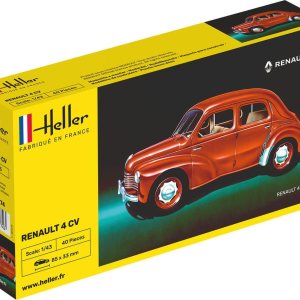 Heller Renault 4 CV Kit de construcción de modelos de coche (21 piezas) Heller Renault 4 CV Kit de construcción de modelos de coche (21 piezas)