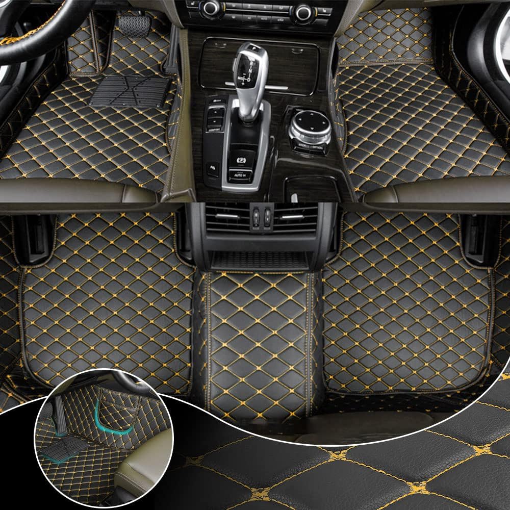 Alfombrillas personalizadas para Volkswagen Beetle 2012-2019 para automóvil, de lujo, impermeables, antideslizantes, cobertura completa, forros de