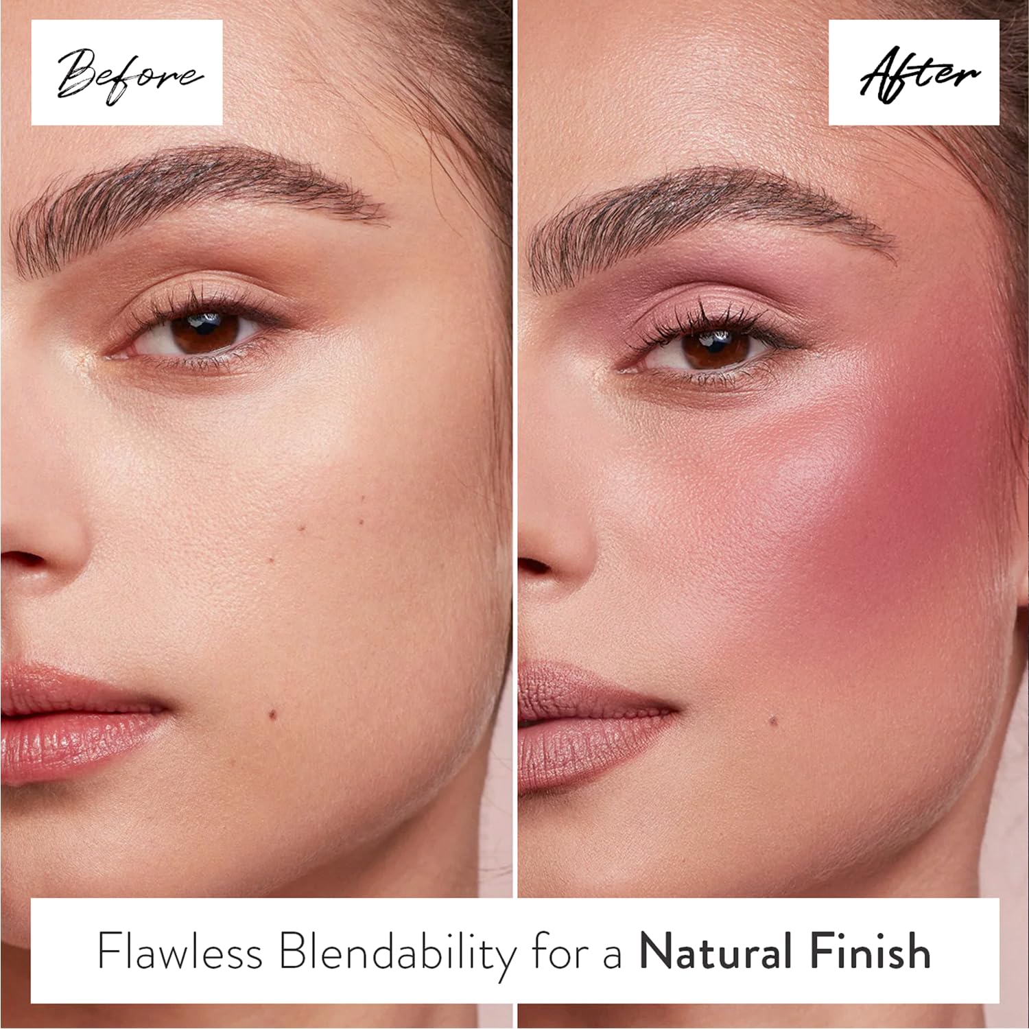 Poppi Cosmetics Rubor mate sedoso, lujoso rubor en polvo para mejillas, aspecto natural, paleta de rubor en polvo, complementa todos los tonos de