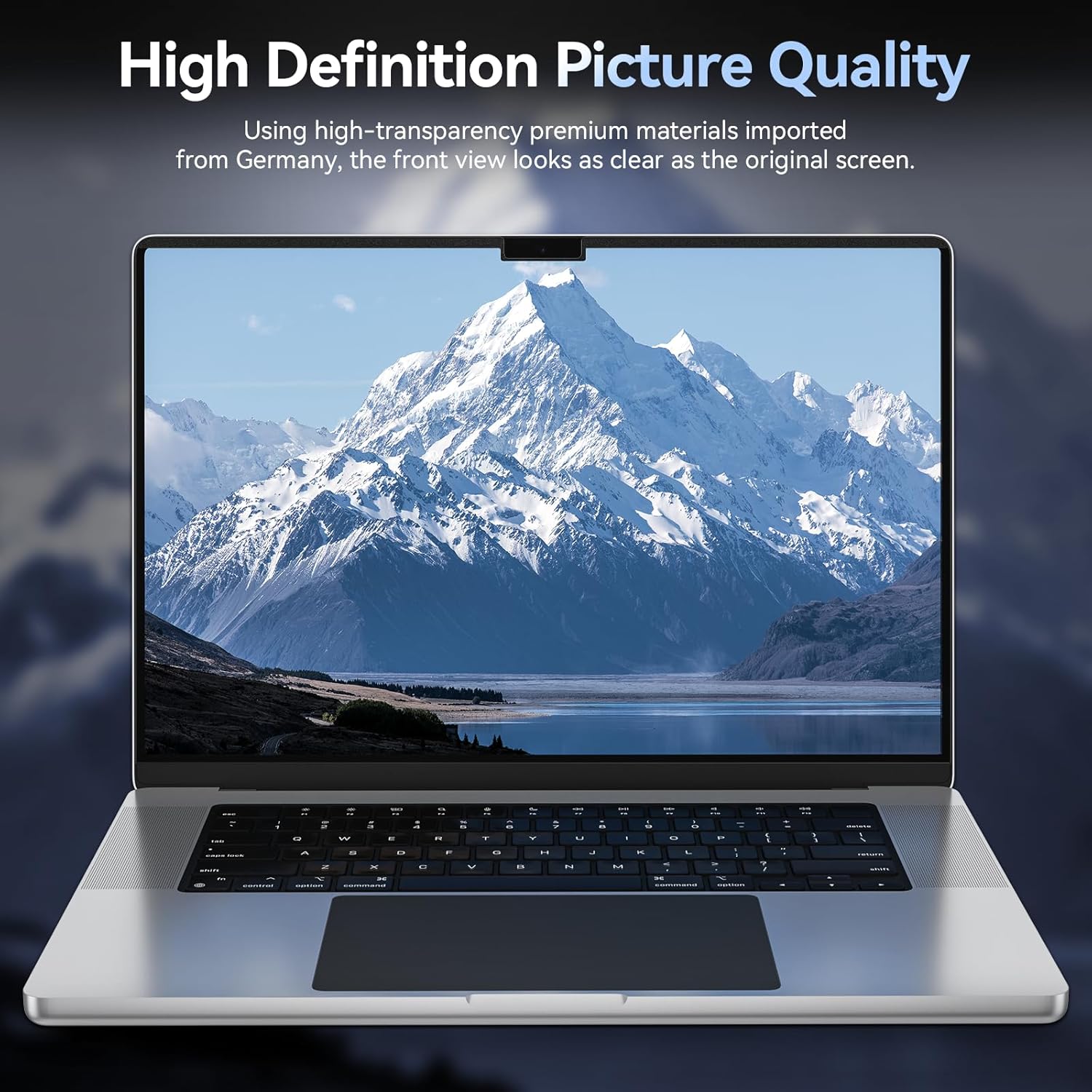 Protector de pantalla magnético de privacidad compatible con MacBook Pro de 16 pulgadas (2021-2024, M1, M2), filtro de privacidad extraíble